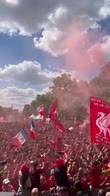 Tifosi del Liverpool scatenati a Parigi