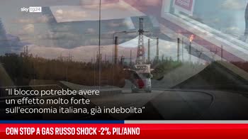Guerra, con stop a gas russo shock -2% Pil/anno