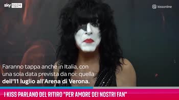 VIDEO I Kiss parlano del ritiro "per amore dei nostri fan"