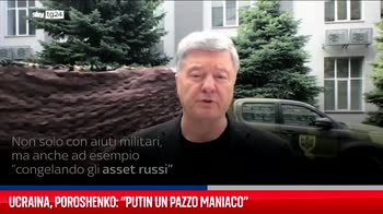 Ucraina, Poroshenko: ?Putin un pazzo maniaco?