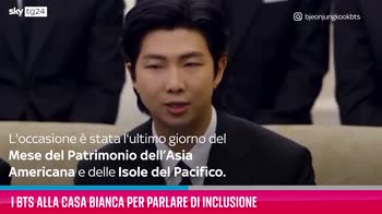 VIDEO I BTS alla Casa Bianca per parlare di inclusione