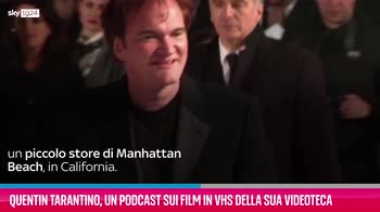 VIDEO Quentin Tarantino, un podcast sui film in VHS