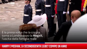 Harry e Meghan, la secondogenita Lilibet compie un anno