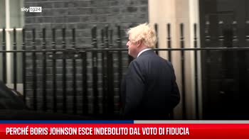 Boris Johnson dopo voto di sfiducia, perch� ne esce indebolito pur restando in carica