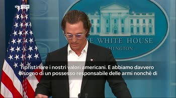 McConaughey: armi, servono leggi e provvedimenti severi