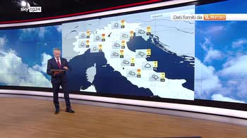 Meteo, piogge e temporali in arrivo sull'Italia