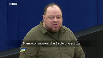 Stefanchuk: Riconoscete a Ucraina status di paese candidato