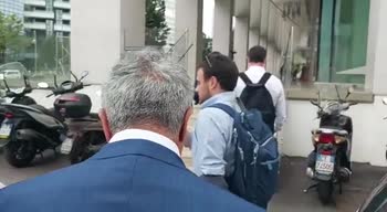 Jorge Antun, agente di Dybala, nella sede dell'Inter