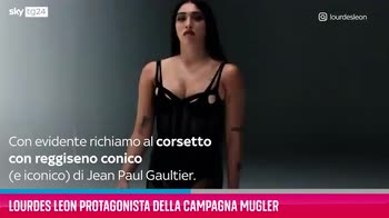 VIDEO Lourdes Leon protagonista della campagna Mugler