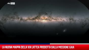 La nuova mappa della Via Lattea prodotta dalla missione Gaia
