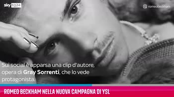 VIDEO Romeo Beckham per la nuova campagna di YSL