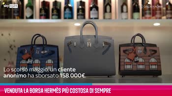 VIDEO Venduta la borsa Hermès più costosa di sempre