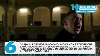 10 Curiosità che non sapevi su Francesco Gabbani