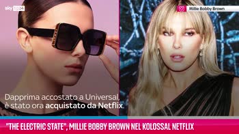 VIDEO Millie Bobby Brown nel film Netflix The Electric Stat