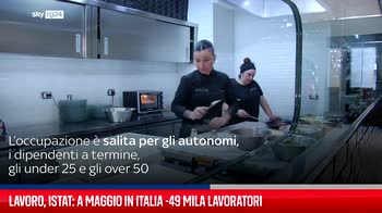 Lavoro, Istat: a maggio in Italia -49 mila lavoratori