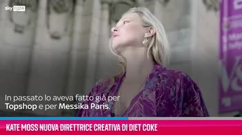 VIDEO Kate Moss nuova direttrice creativa di Diet Coke
