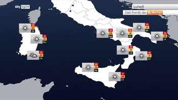 Meteo, picco di caldo sull'Italia a inizio settimana