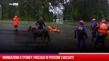 Inondazioni a Sydney, migliaia di persone evacuate