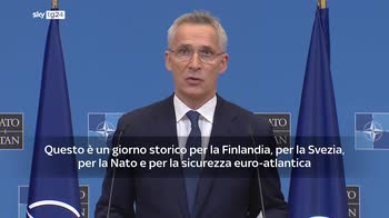 Stoltenberg: Nato pi� forte con Svezia e Finlandia