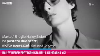 VIDEO Hailey Bieber protagonista della campagna YSL