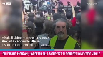 VIDEO Ivano Monzani, l'addetto alla sicurezza ai concerti