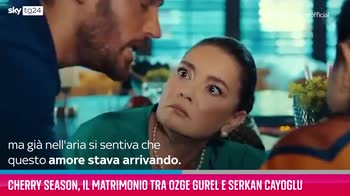 VIDEO Cherry Season, Ozge Gurel sposa Serkan Cayoglu