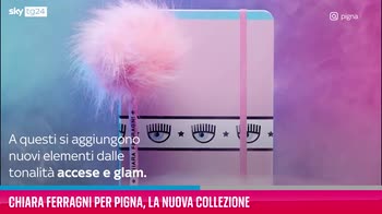 VIDEO Chiara Ferragni per Pigna, collezione "back to school