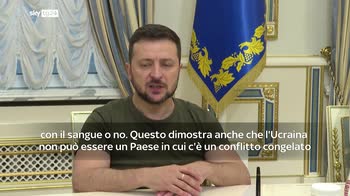 ERROR! Ucraina, Zelensky: Mosca non vuole applicare accordo su grano