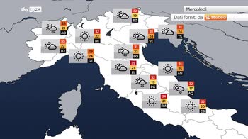Meteo: settimana instabile ma il gran caldo non molla