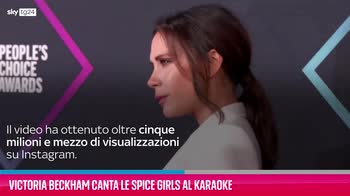 VIDEO Victoria Beckham canta le Spice Girls al karaoke