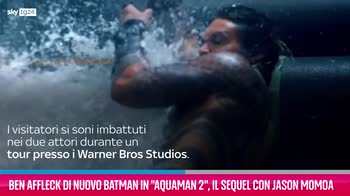 VIDEO Ben Affleck di nuovo Batman in Aquaman 2
