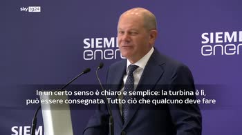 Gas, Scholz: la turbina � pronta, la Russia deve solo chiederla
