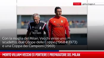Calcio in lutto, morto Villiam Vecchi