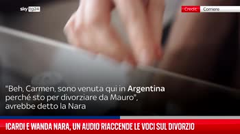 Icardi e Wanda Nara, un audio riaccende le voci sul divorzio