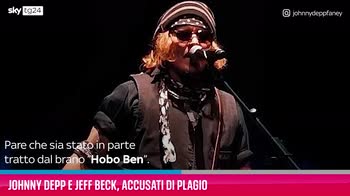 VIDEO Johnny Depp e Jeff Beck, accusati di plagio