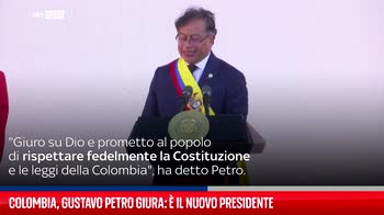 Colombia, Gustavo Petro � il nuovo presidente