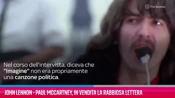 VIDEO Lennon - McCartney, in vendita la rabbiosa lettera
