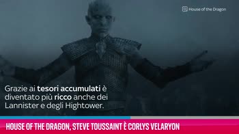 VIDEO House of the Dragon, Steve Toussaint è Corlys Velaryo