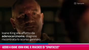 VIDEO Addio a Ioane John King, il Rhaskos di Spartacus