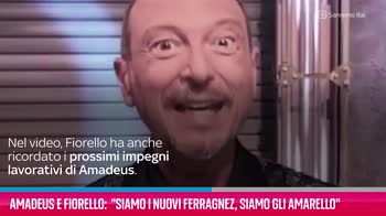 VIDEO Amadeus e Fiorello: "Siamo gli Amarello"