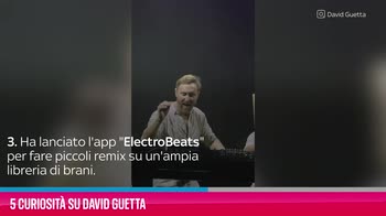 VIDEO 5 curiosità su David Guetta