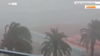 Maltempo in Italia: temporali, venti di downburst e fulmini