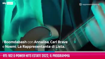 VIDEO RTL 102.5 Power Hits Estate 2022, il programma