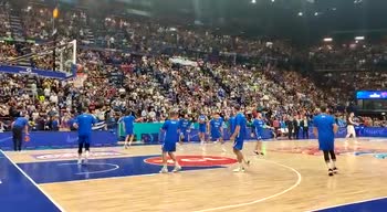 europei basket 2022 italia riscaldamento