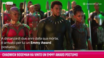 VIDEO Chadwick Boseman ha vinto un Emmy Award postumo