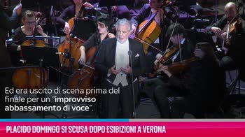 VIDEO Placido Domingo si scusa dopo esibizioni a Verona