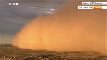 Haboob in Arizona, tempesta di sabbia alta 1800 metri