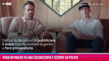 VIDEO Ryan Reynolds fa una colonscopia e scopre un polipo