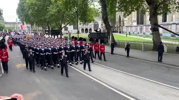 Londra, processione regina Elisabetta