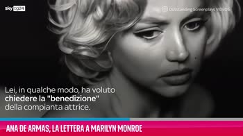 VIDEO Ana De Armas, la lettera a Marilyn Monroe